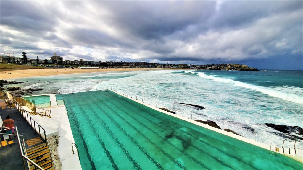 Sea side pool at Bondi Beach